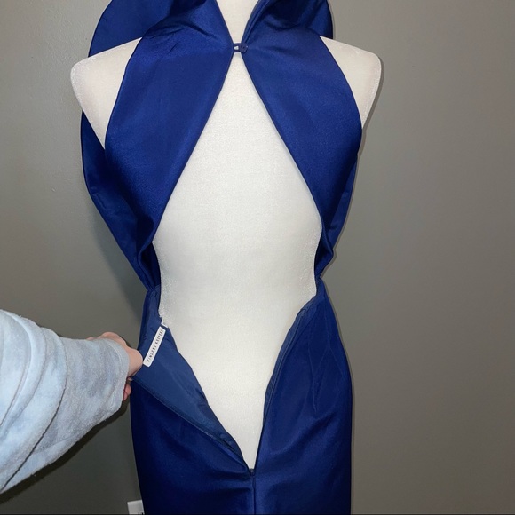 Finders Keepers Blue Cocktail Mini Dress - Picture 9 of 9